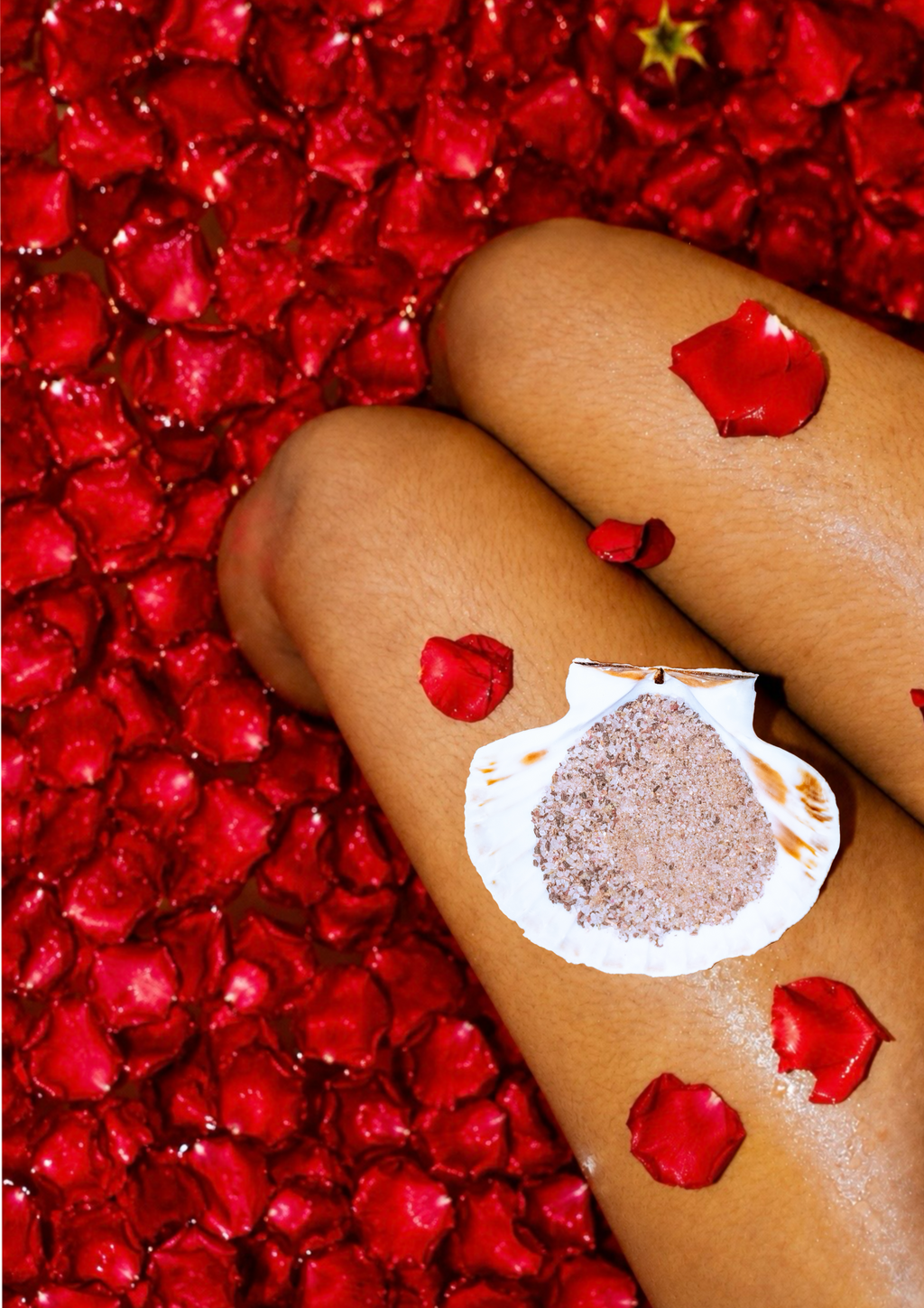Sel de bain cosmétique - Love Attraction Rose de Damas & Hibiscus