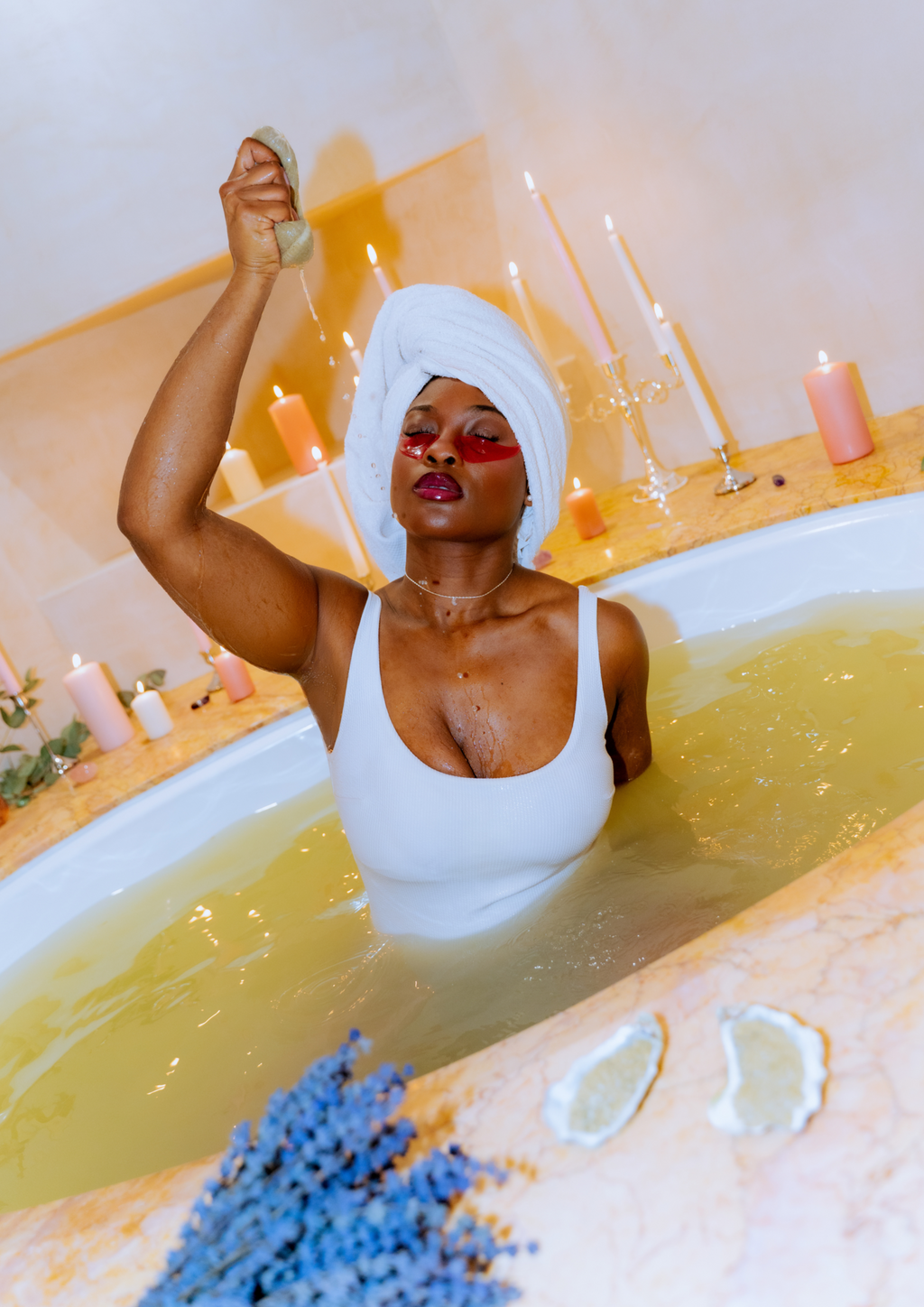 Sel de bain cosmétique - Lucky Relax Lavande & Camomille